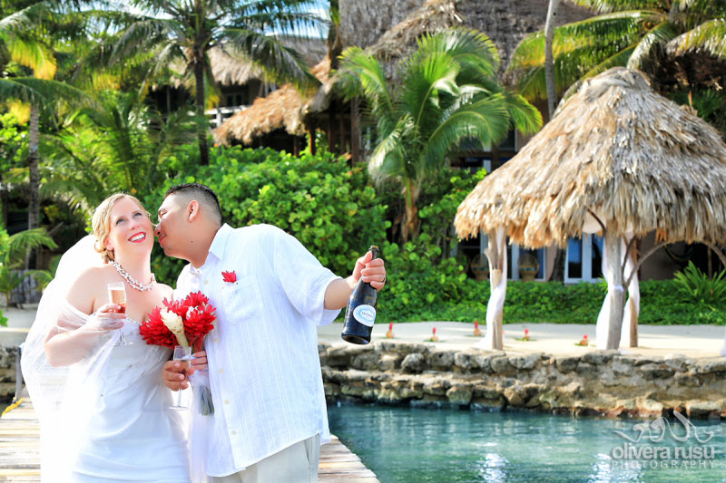 Belize Beach Wedding at Xanadu Island Resort