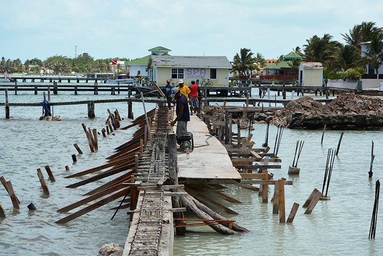 new seawall at Xanadu