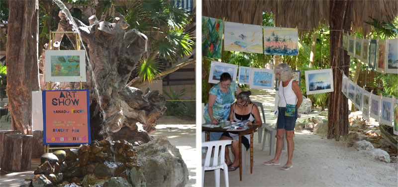 art under the tree san pedro belize