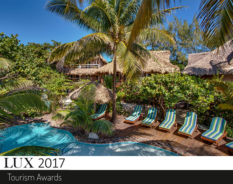 LUX 2017 Tourism Awards - Xanadu voted Best Eco-Friendly Beach Resort in Belize & Romantic Destination of the Year
