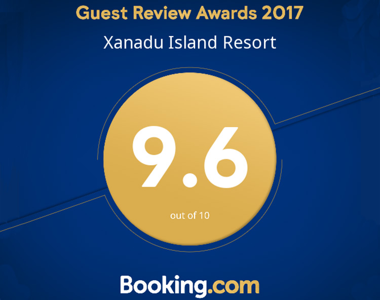Xanadu Gets Booking.com Guest Review Awards for 2017
